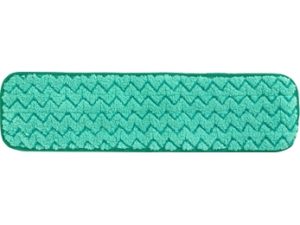 FRANGE DE DEPOUSSIERAGE MICROFIBRE VELCRO VERTE 40CM