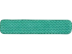 FRANGE DE DEPOUSSIERAGE MICROFIBRE VELCRO VERTE 60CM