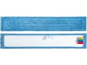 FRANGE MICROFIBRE VELCRO BLEUE 80CM