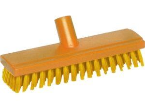 FROTTOIR POLYESTER DUR JAUNE 25CM