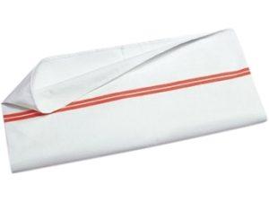 SAC À LINGE BOUTONS + LACETS LISERE ROUGE