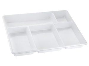 PLATEAU REPAS 5 COMPARTIMENTS PQT 50