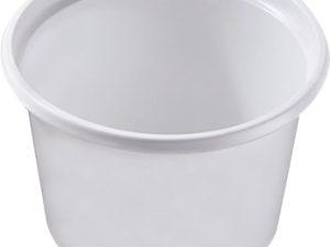 POT ROND 100CC BLANC