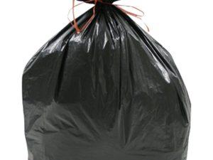 SAC PLASTIQUE 100L NOIR BD 35Μ X100