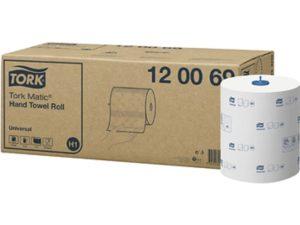 TORK MATIC H1 BOB. ESSUIE-MAINS UNIVERSAL 150M X 21CM 2P ECOLABEL X6