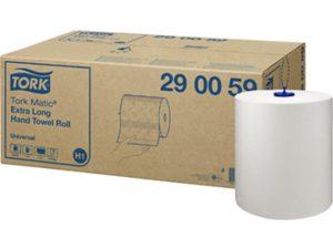 TORK MATIC H1 BOBINE ESSUIE-MAINS 280M X 21CM 1 PLI ECOLABEL X6